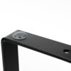 Силіконові наліпки на чорних металевих ніжках для педикюрних підставок Spenvi Loft