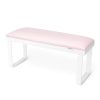 Підставка для манікюру LOFT PASTEL PINK на знімних білих металевих ніжках на білій основі