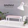 Підставка для манікюру LOFT PASTEL PINK на знімних білих металевих ніжках на білій основі